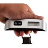50kg/110lb Digital Electronic Luggage Scale Luggage Scales Portable Hanging Suitcase Scale Handled Travel Bag Weighting Balance