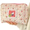 Kawaii Hello Kitty Cosmetic Bag Portable Travel Bag Anime Girl Large Capacity Skin Care Products Storage Portable Toiletry Bag