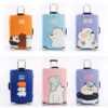 Luggage Protective Cover Bear Pattern Suitcase Dustproof Cover Trolley Stretch Fabric Case Elastic Travel Accessories